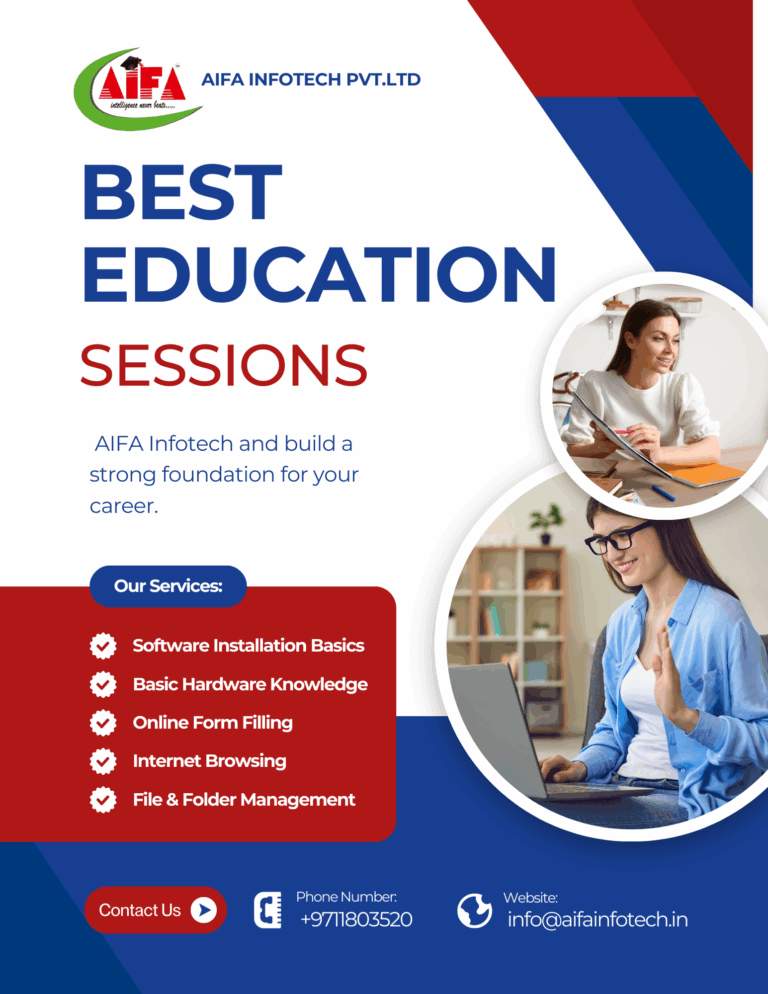 Read more about the article Start Your Computer Journey with AIFA Infotech